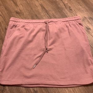womens terry cloth skirt